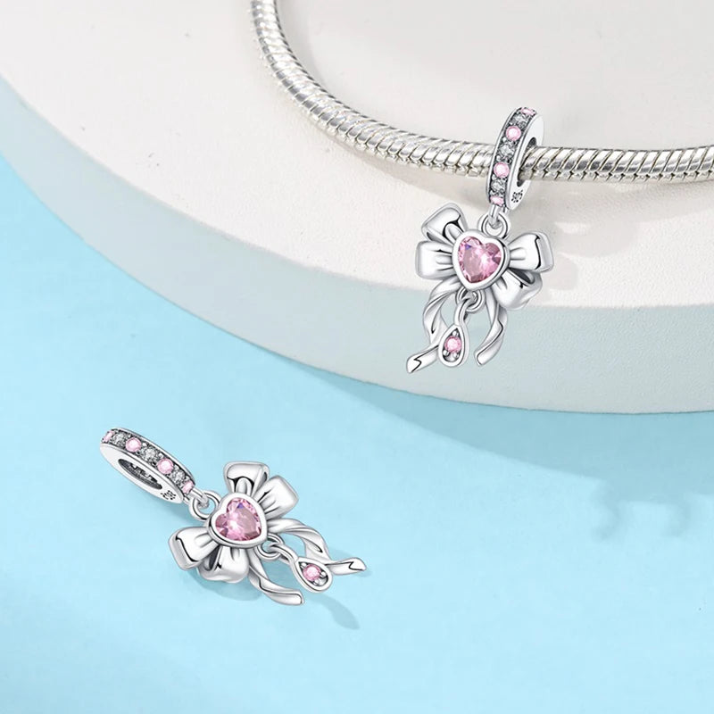 925 Sterling Silver Hollow Elephant & Sloth Charms | Fit Original Bracelet Necklace Women Luxury DIY Jewelry