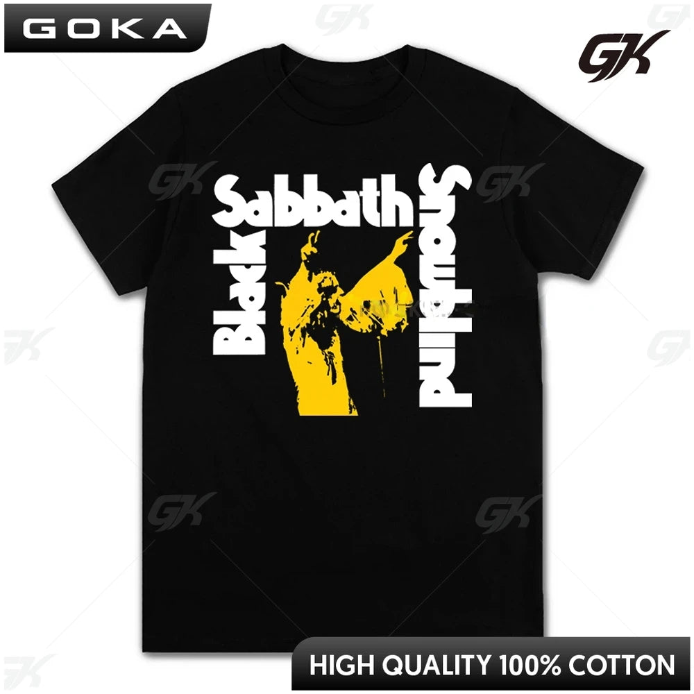 Black Metal Rock Band T-Shirt | Men & Women Casual Graphic Unisex Tee