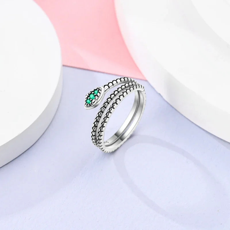 925 Sterling Silver Eternal Love Dewdrop Firefly Glow-in-the-Dark Ring for Women | Fashion Engagement & Wedding Jewelry