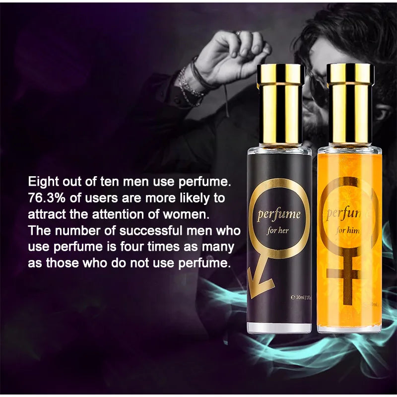 90ml Pheromone Seductive Perfume for Men – Long-Lasting Body Spray to Attract Women | Charming Flirting Dating Scent