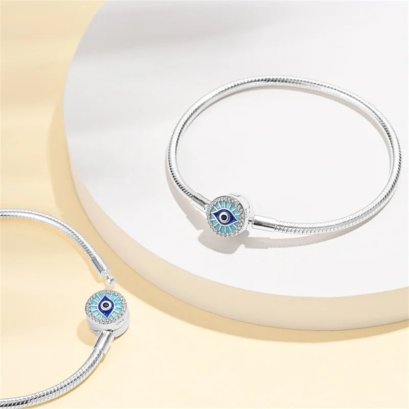 S925 Sterling Silver Snake Bone Chain Bracelet | Pandora Fit DIY Jewelry