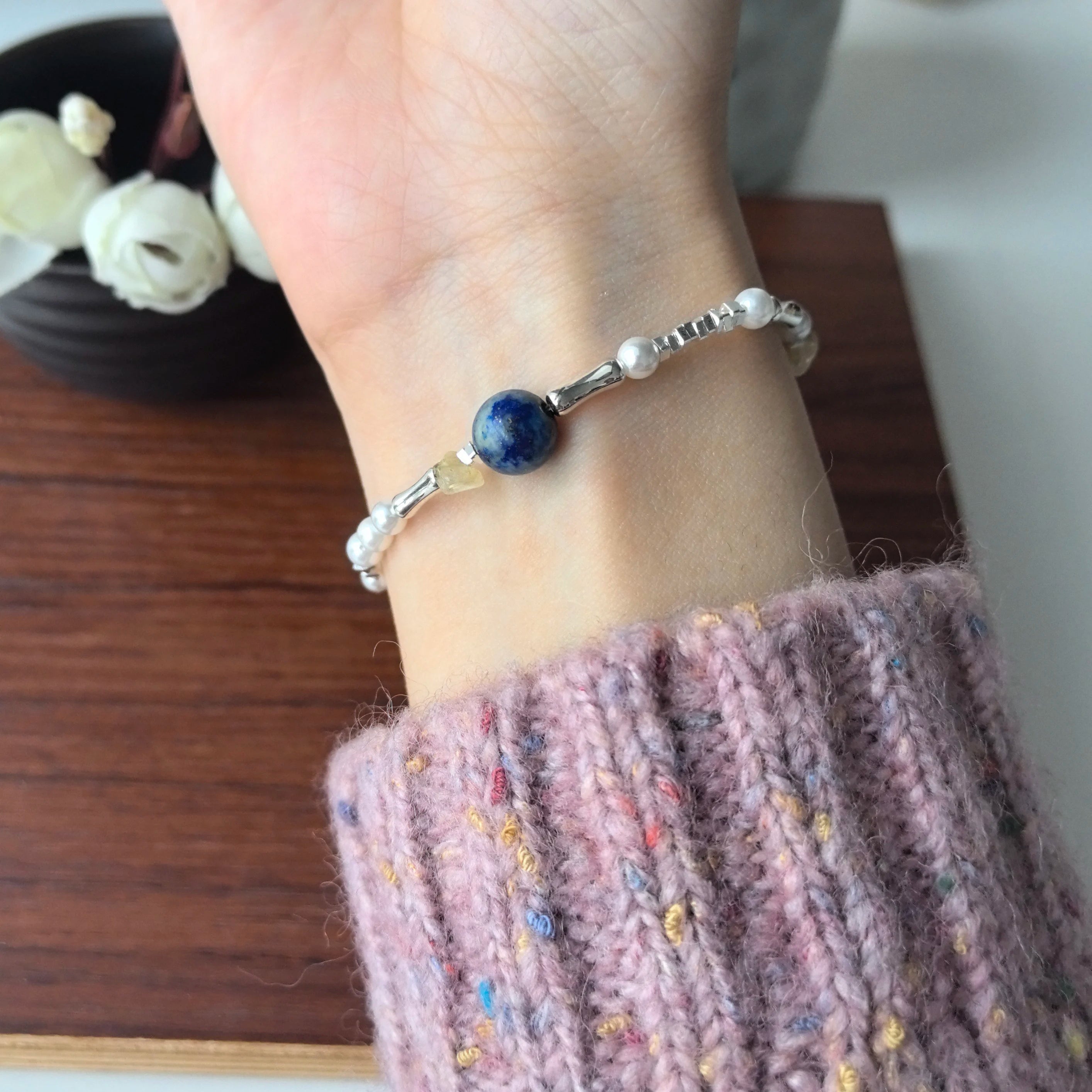 925 Sterling Silver Green Leaf Bracelet | Elegant Nature-Inspired Bangle for Women Girls Fashion Jewelry Gift