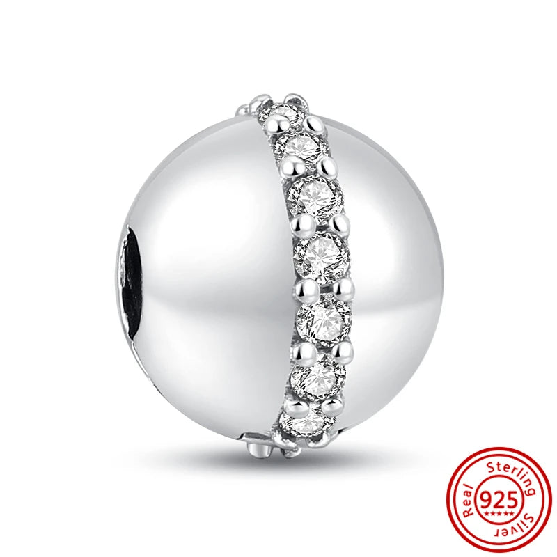 Authentic 925 Sterling Silver Snowflake, Starfish, Shell & Heart Charms | Fit Original Bracelets DIY Women Jewelry