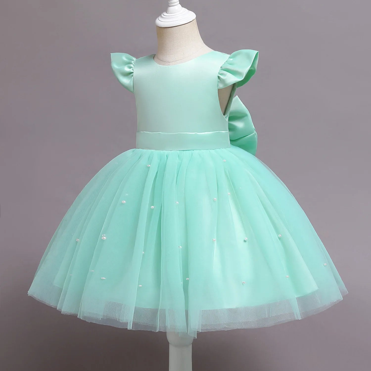 Hello Kitty Girls Lace Tulle Tutu Dress – Sleeveless Princess Wedding & Party Gown for Kids