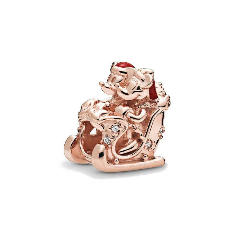 925 Sterling Silver Heart, Crab & Octopus Charms | Fit Original European Bracelet DIY Jewelry Accessories