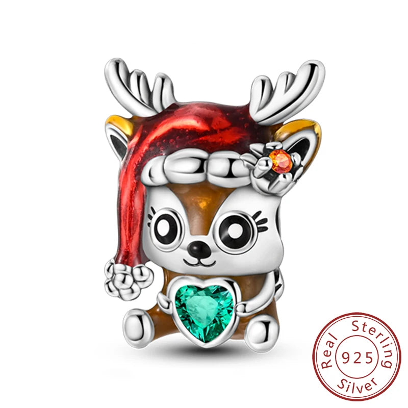 Cute Animal Puppy & Cat Charms | Fit Original 925 Sterling Silver Bracelet – DIY Women’s Fine Jewelry Beads