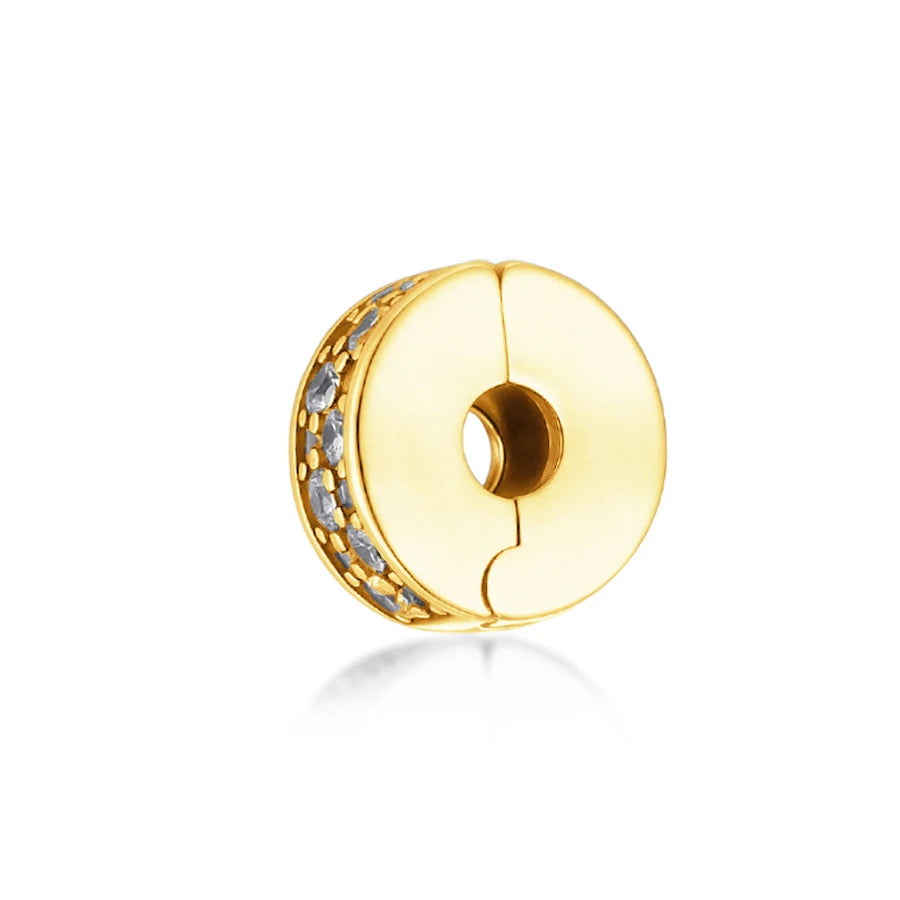 Hot Sale Gold Plated Heart & Chinese Dragon Charm Beads | Fashion Jewelry for Original Silver Bracelets