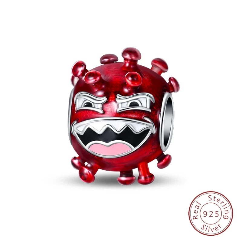 Doctor Nurse 925 Sterling Silver Charms Beads | Original Trendy Medical Pendant for DIY Bracelet Jewelry