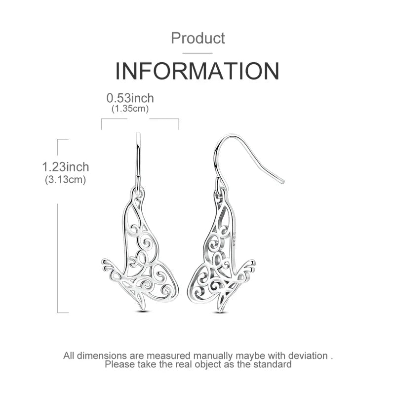 New Original 925 Sterling Silver Sweetheart Bow & Crab Ocean Earrings | Donut Zircon Round Design Women’s Fine Jewelry