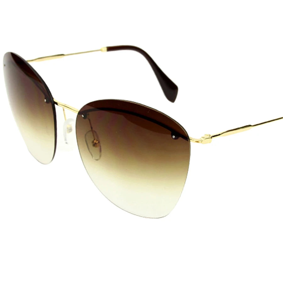 2025 Rimless Oval Sunglasses 🕶️ UV400 Luxury Unisex Outdoor Eyewear