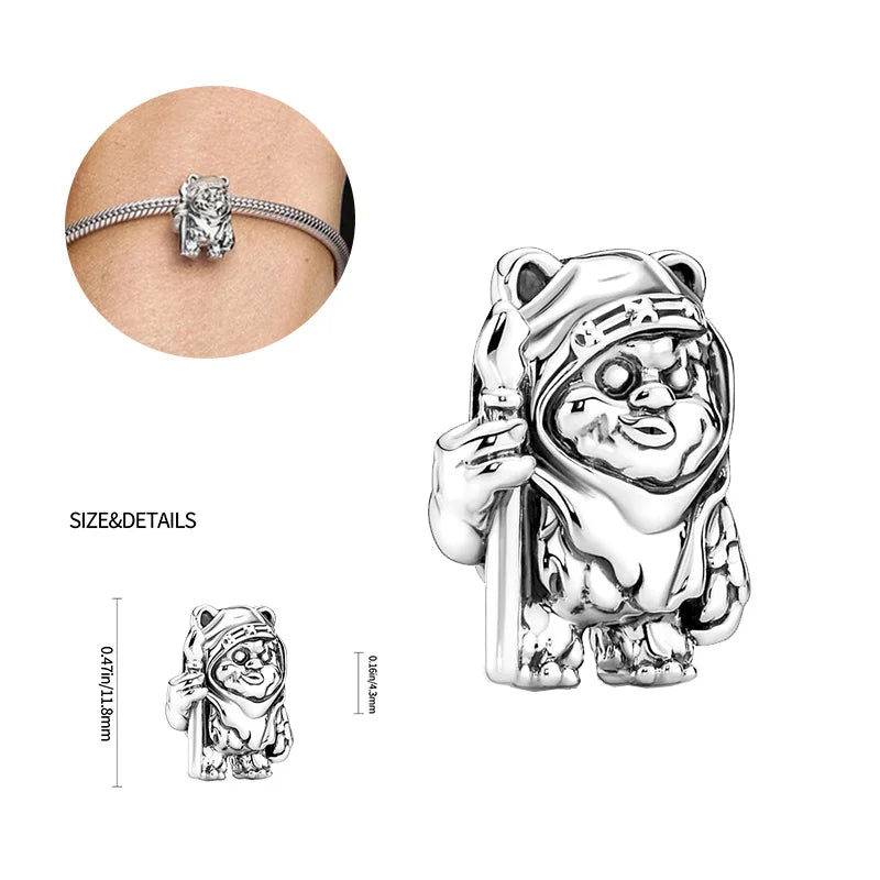 HOT TOYS Harry Potter 925 Sterling Silver Charm Beads | Cartoon Pendant Fit Original Pandora Bracelet Jewelry Gift