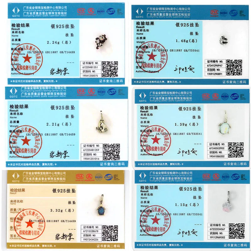 Cute Animal Puppy & Cat Charms | Fit Original 925 Sterling Silver Bracelet – DIY Women’s Fine Jewelry Beads