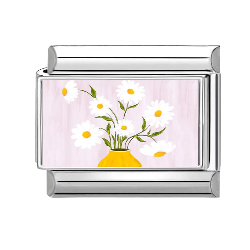 2025 Original Y2K Colorful Cute Cartoon Cats Dogs Italian Charm Links Fit 9mm Stainless Steel Bracelet Men Women DIY Making Gift