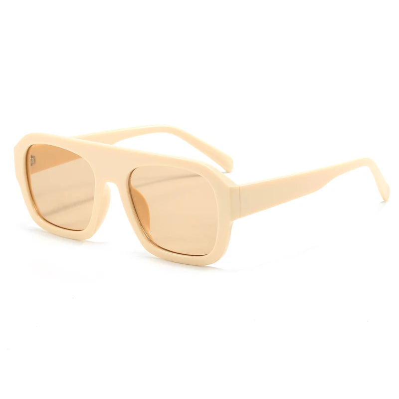 Classic Rectangular Large Frame Sunglasses – Women Fashion New Retro Sun Glasses | INS Eyeglasses Men Unisex