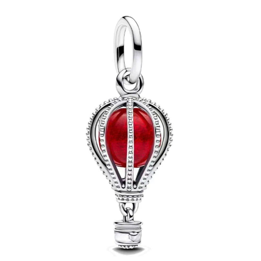 925 Sterling Silver Colorful Bow Necklace Ring Earring Set Crystal Jewelry for Women Gift