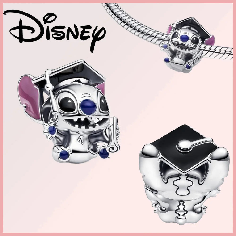 Disney Deadpool Stitch Minnie Winnie 925 Sterling Silver Dangle Charms – Fit Original Bracelet
