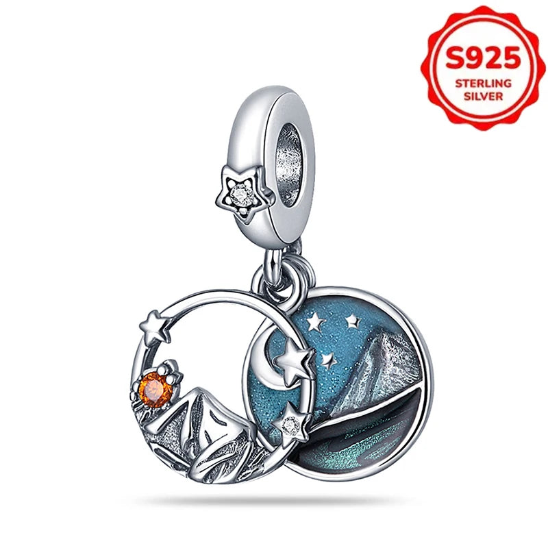 New Disney 925 Sterling Silver Cheshire Cat & Dumbo Charms – Original Bracelet Beads DIY Pendant Halloween Jewelry Gift