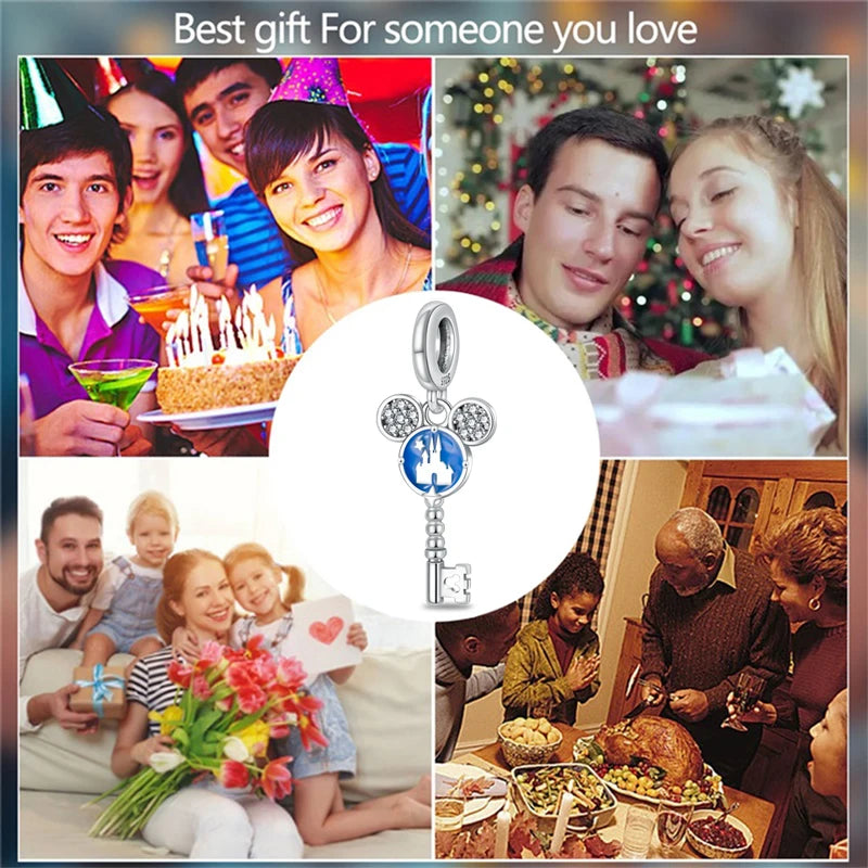 Hot Sale 925 Sterling Silver Princess Charm – DIY Women’s Bracelet Gift