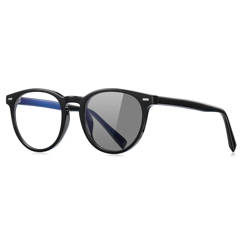 GENEVIEVE Round Women’s Glasses 👓 Anti-Blue Light Photochromic 2117