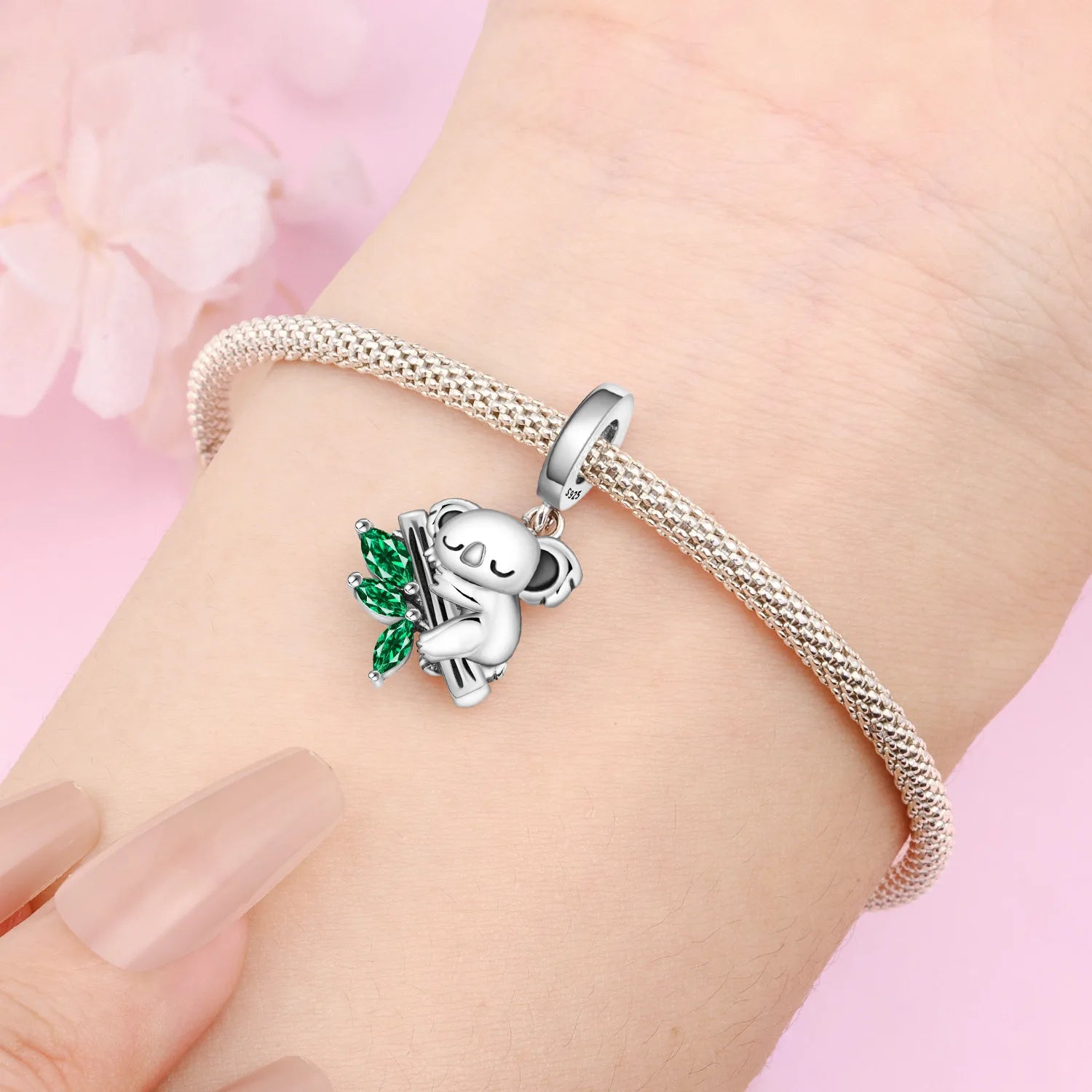 925 Sterling Silver Easter Bunny & Egg Pendants | Bracelet Charms for Women, DIY Jewelry, Party Beads, Exquisite Gift Accessory