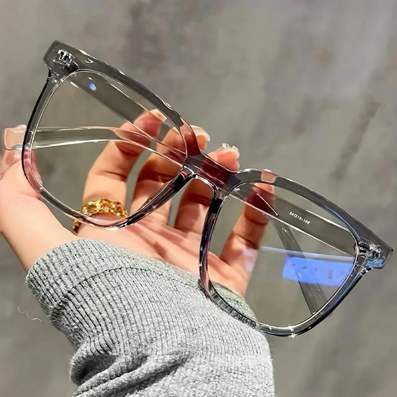 New Transparent Computer Glasses – Unisex Anti Blue Light Eyewear for Women & Men | Optical Spectacle Frame