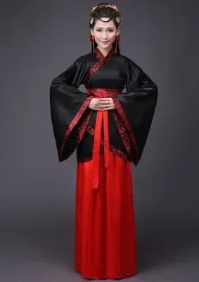 Vintage Women’s Top & Skirt 2-Piece Set – Princess Hanfu Costume Cosplay Elegant Traditional Chinese Clothing 👘✨