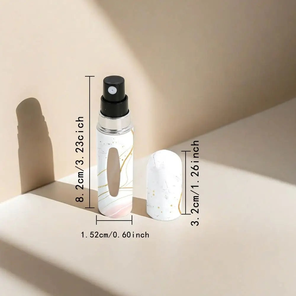 5ML Cute Mini Perfume Bottle – Refillable Leak-Proof Empty Cosmetic Container | Portable Perfume Dispensing Bottle