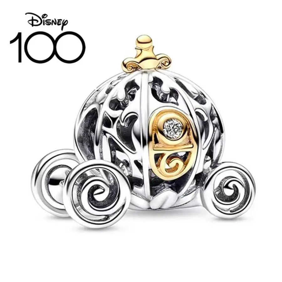 2025 100% 925 sterling silver pendant Disney Spider-Man beads Suitable for original DIY bracelet, women's fashion gift