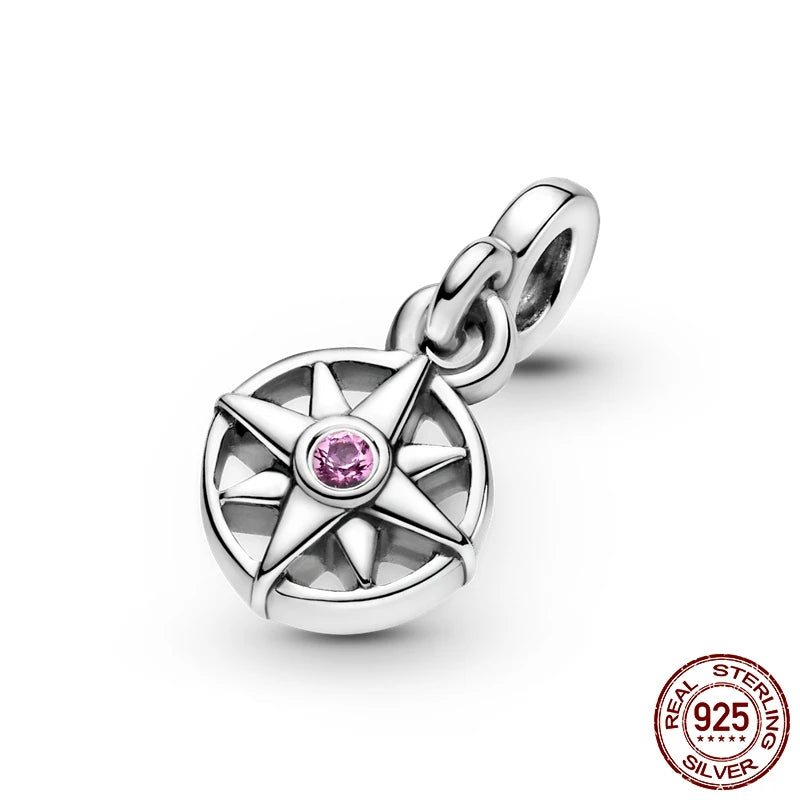 925 Silver 👁️ Eye Medallion Pendant | Pandora Fit DIY Connector Charm