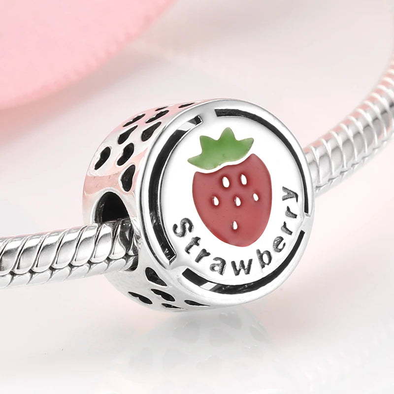 Give Birth To Life Pregnant Mother 925 Sterling Silver Charm | Pink CZ Beads Fit Original Bracelets