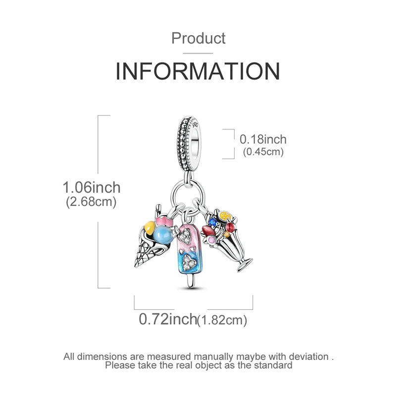 New Summer Ocean Silver Plated Sea Turtle & Starfish Shell Charm | DIY Bracelet Jewelry for Women