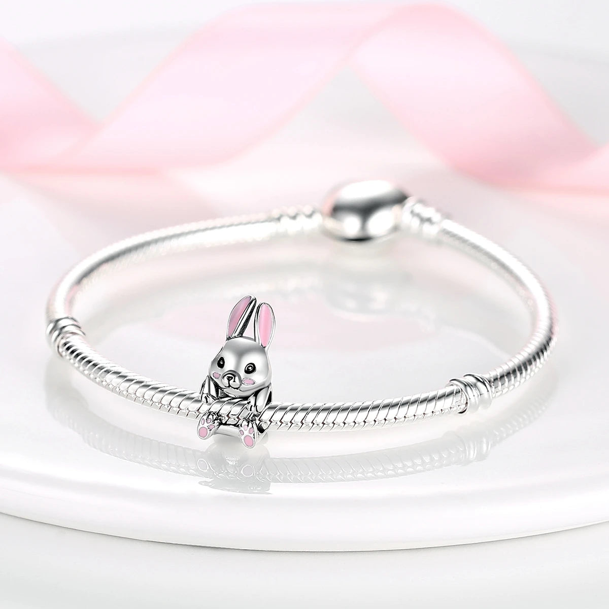 S925 Silver Heart Love Mom Infinity Charm | Dangle Bead Fit Bracelet Jewelry Mother’s Day Gift