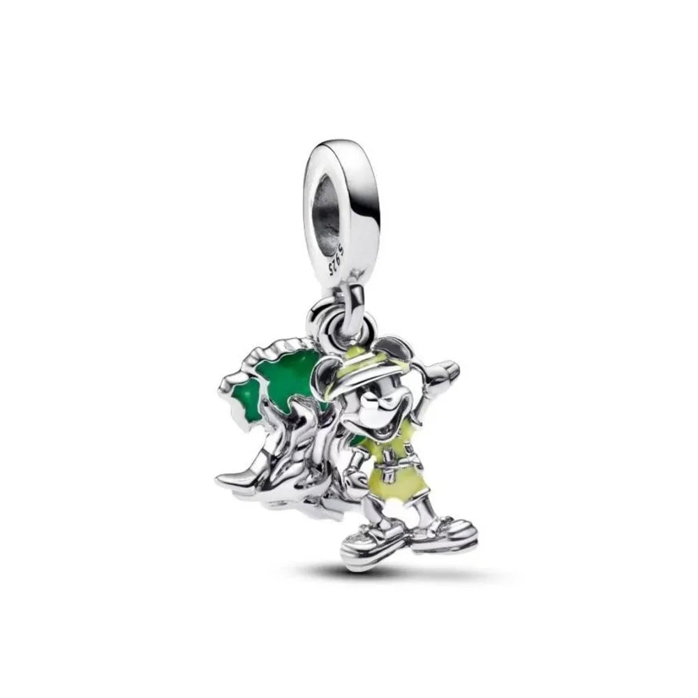 925 Sterling Silver Heart, Crab & Octopus Charms | Fit Original European Bracelet DIY Jewelry Accessories