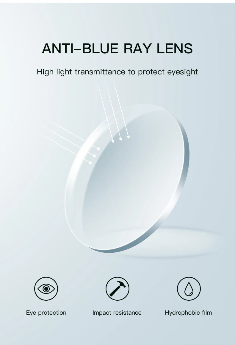 VICKY Square Frame Glasses 👓 Women’s Anti-Blue Light Prescription PFD2211