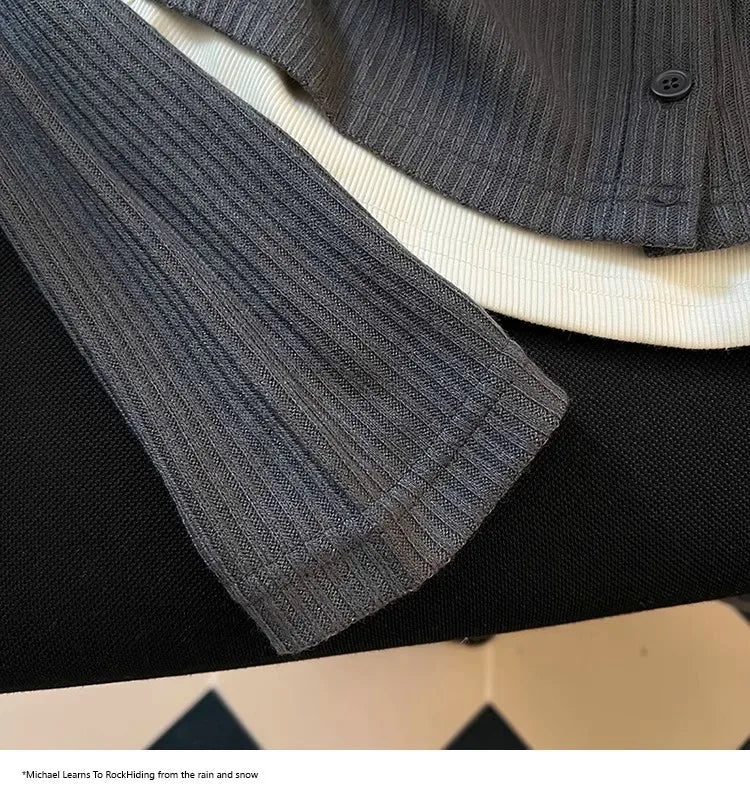 Unique Design Long Sleeve Slim Fit T-Shirt – Women's Plus Size Early Autumn Base Shirt, Korean Style Knitted Top