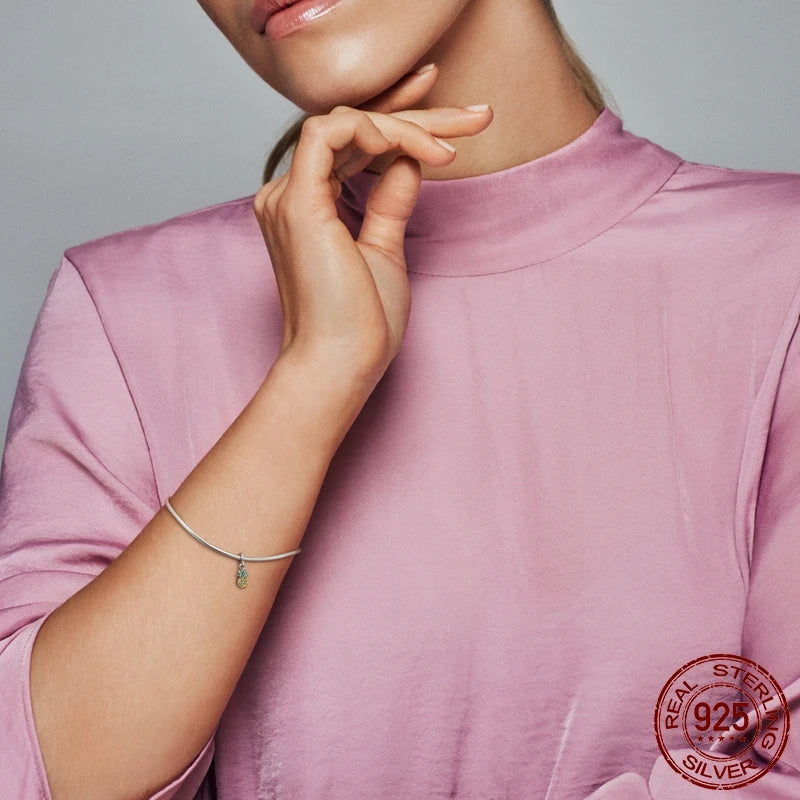 925 Silver 👁️ Eye Medallion Pendant | Pandora Fit DIY Connector Charm