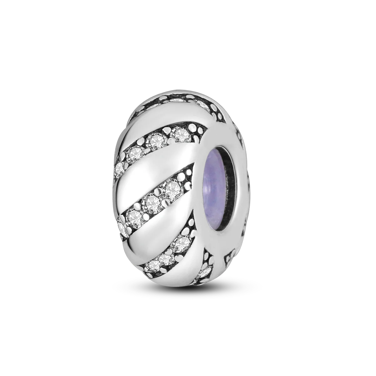 Original 925 Sterling Silver Stopper Bead Clip Charm | Fits Bangle Bracelet DIY Jewelry