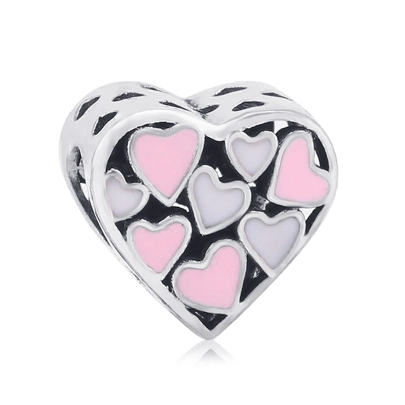 925 Sterling Silver Dopamine Cartoon Beads Charm | Classic Random Blind Bag | Affordable DIY Bracelet Jewelry Gift