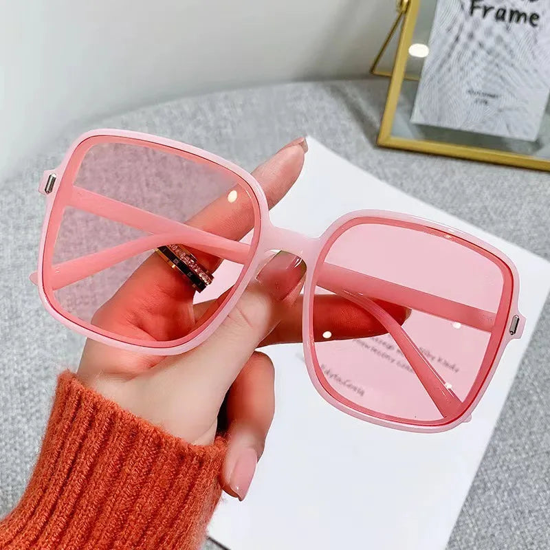 New Oversized Rectangle Sunglasses – Women’s Fashion Square Sun Glasses & Men’s Classic Vintage Eyewear | UV400 Oculos De Sol