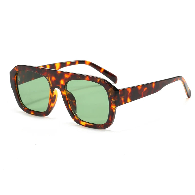 Classic Rectangular Large Frame Sunglasses – Women Fashion New Retro Sun Glasses | INS Eyeglasses Men Unisex