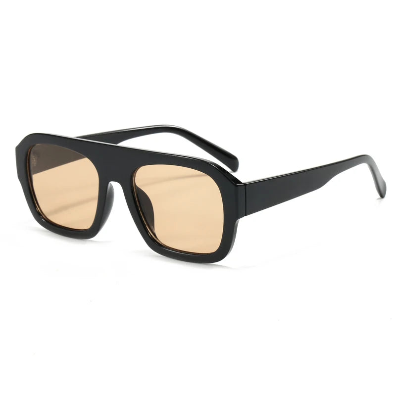 Classic Rectangular Large Frame Sunglasses – Women Fashion New Retro Sun Glasses | INS Eyeglasses Men Unisex