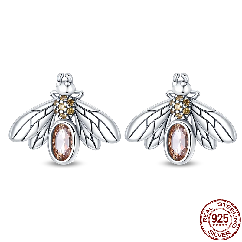 Luxury 925 Sterling Silver Ocean Mermaid Earrings | Pave CZ Fine Jewelry for Women