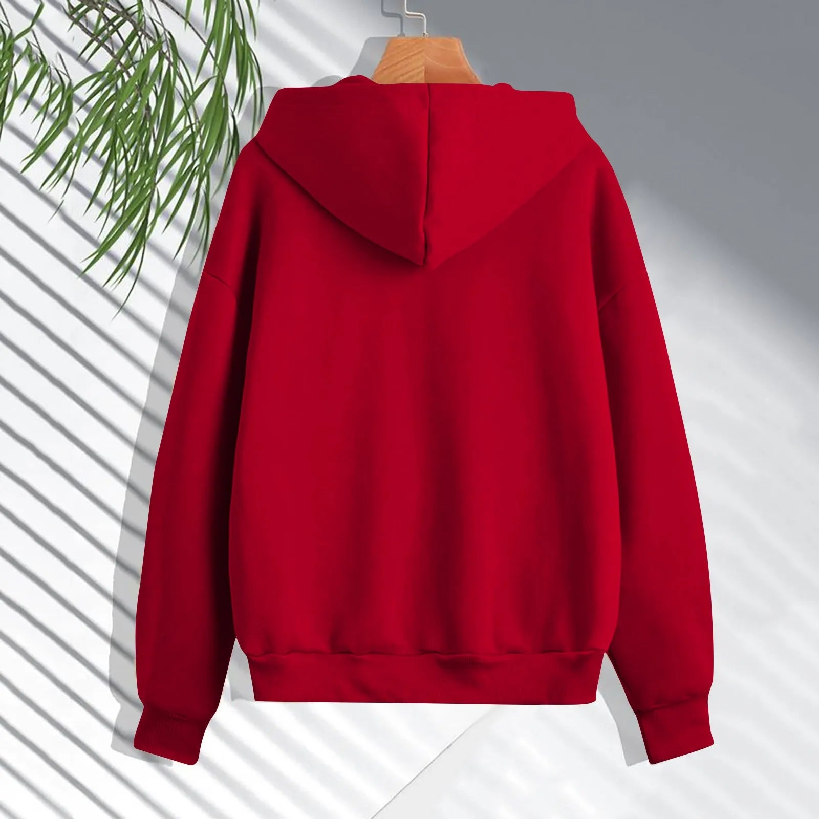 Autumn & Spring Women’s Zip Up Hoodie | Korean Style Casual Drawstring Sweatshirt Cardigan