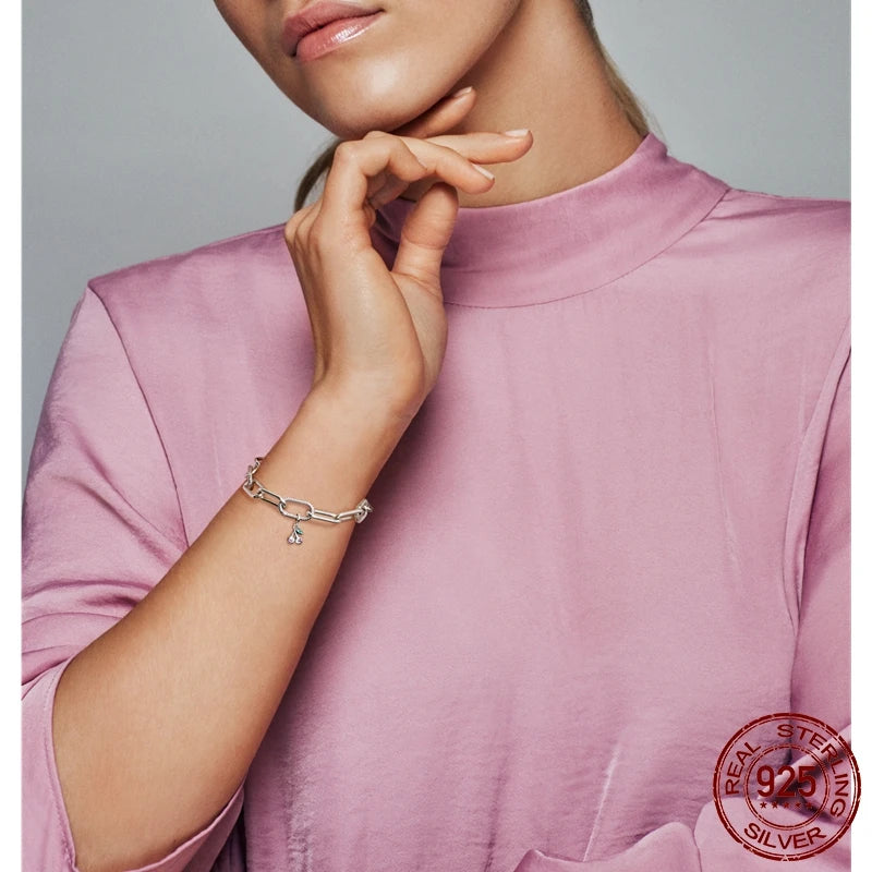 925 Silver 👁️ Eye Medallion Pendant | Pandora Fit DIY Connector Charm