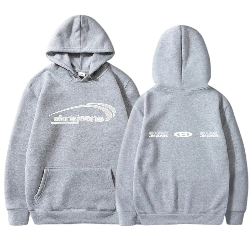 Women’s Plus Size Hooded Sweatshirt | Solid Color Letter Print Plush Long Sleeve Pullover | Casual Cozy Top