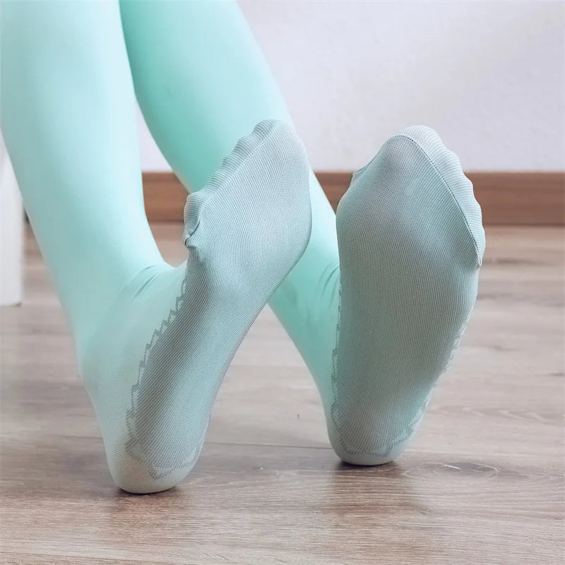 Candy Color Tights 50D – Anti-Slip Midweight Pantyhose, Textured Base Layer Stockings for Spring Wardrobe