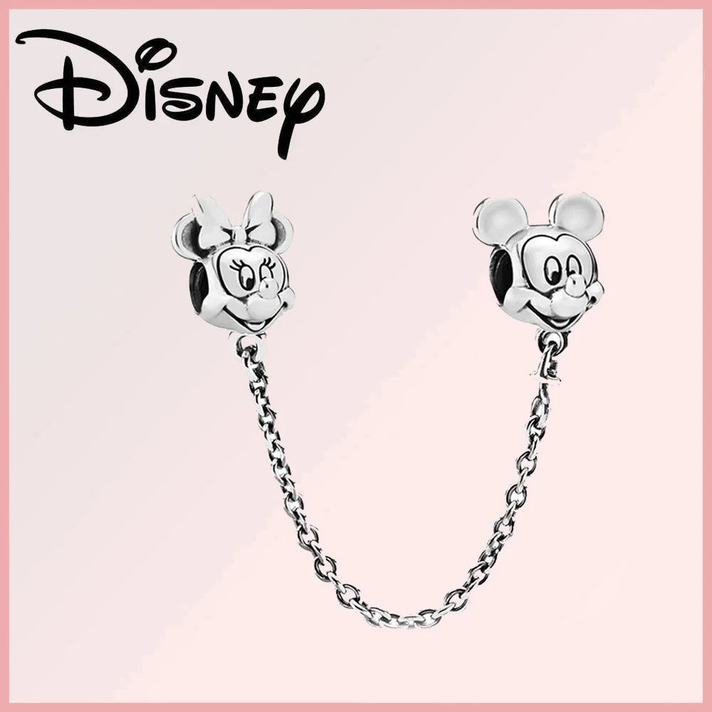 Disney Deadpool Stitch Minnie Winnie 925 Sterling Silver Dangle Charms – Fit Original Bracelet