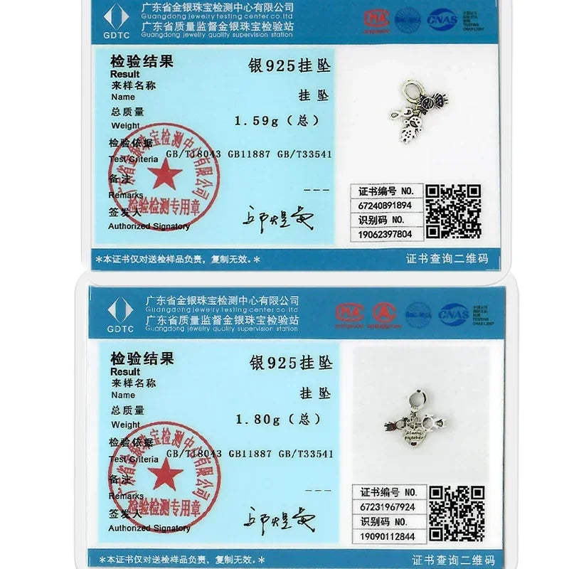 S925 Silver Forever Love Family Sister Heart Charm – Fit Original Bracelet DIY Jewelry Gift for Women & Friends