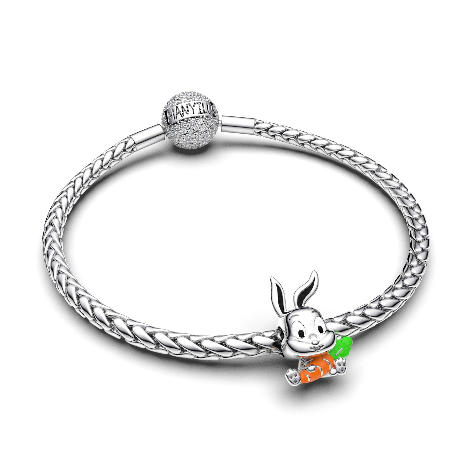 High-Quality 925 Silver Beads for Jewelry Making | Italian Bracelet Pendants & DIY Charms for Women