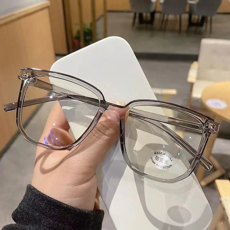 Women & Men Anti Blue Light Myopia Glasses – Vintage Optical Eyeglasses | Diopter 0 to -4.0 Computer Spectacles